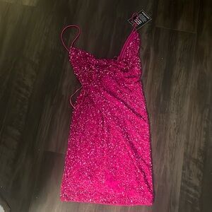 RETROFETE SEQUIN DRESS